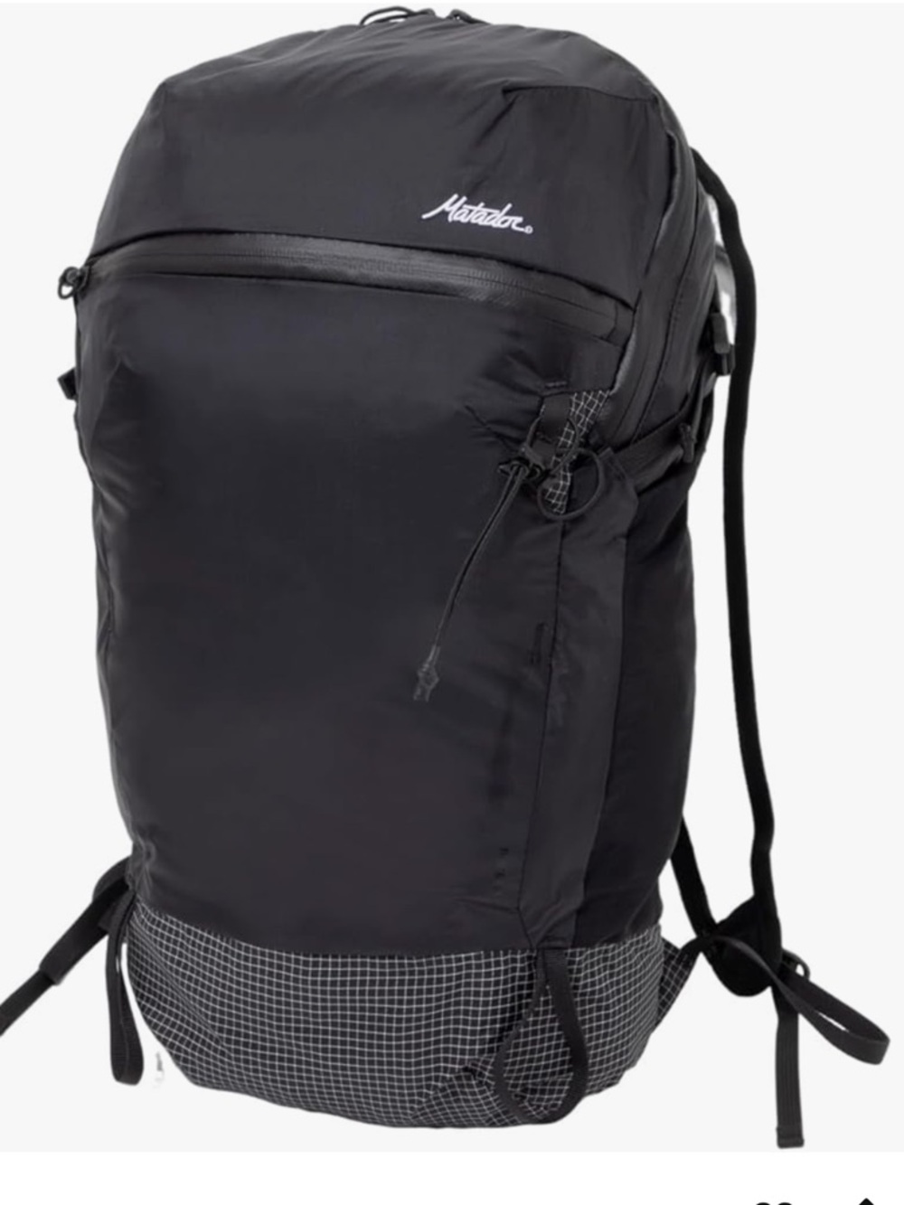 Matador FreeFly 16 lightweight packable weatherproof sealed seams backpack black